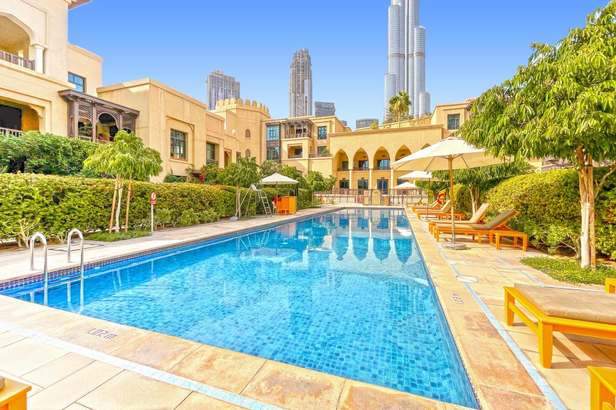 Golden Homes Souk Al Bahar Burj Khalifa View Tajer Residences 1Br Mint Avenue Near , Dubai Mall & Burj Khalifa エクステリア 写真